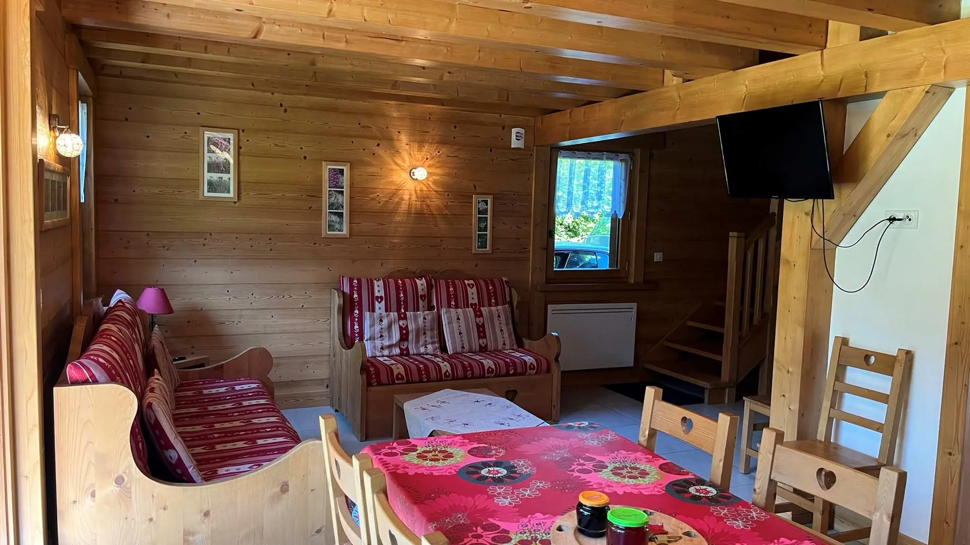 séjour depuis coin repas
