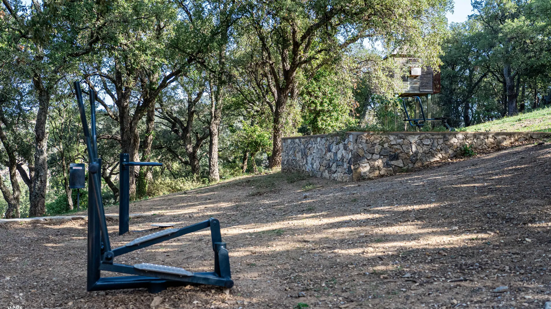 Aire de musculation du château