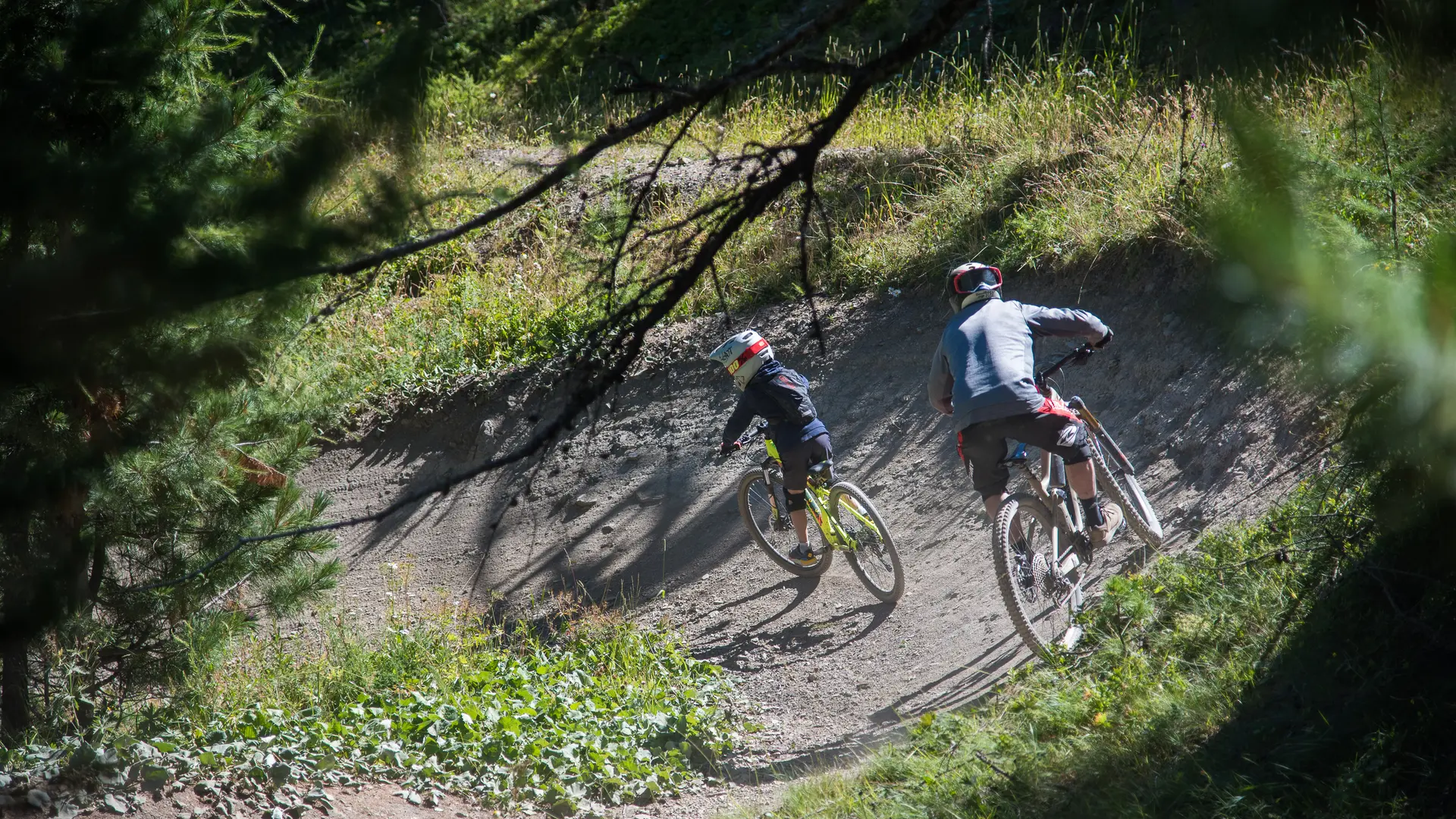 parcours dh family fun risoul