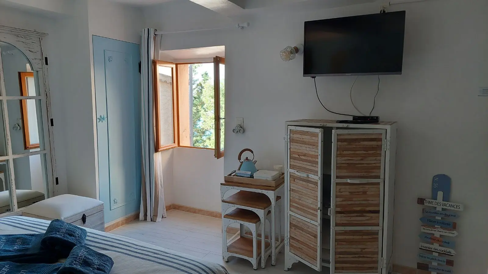 Chambre d'hôtes Les Fénières - Chambre Océan