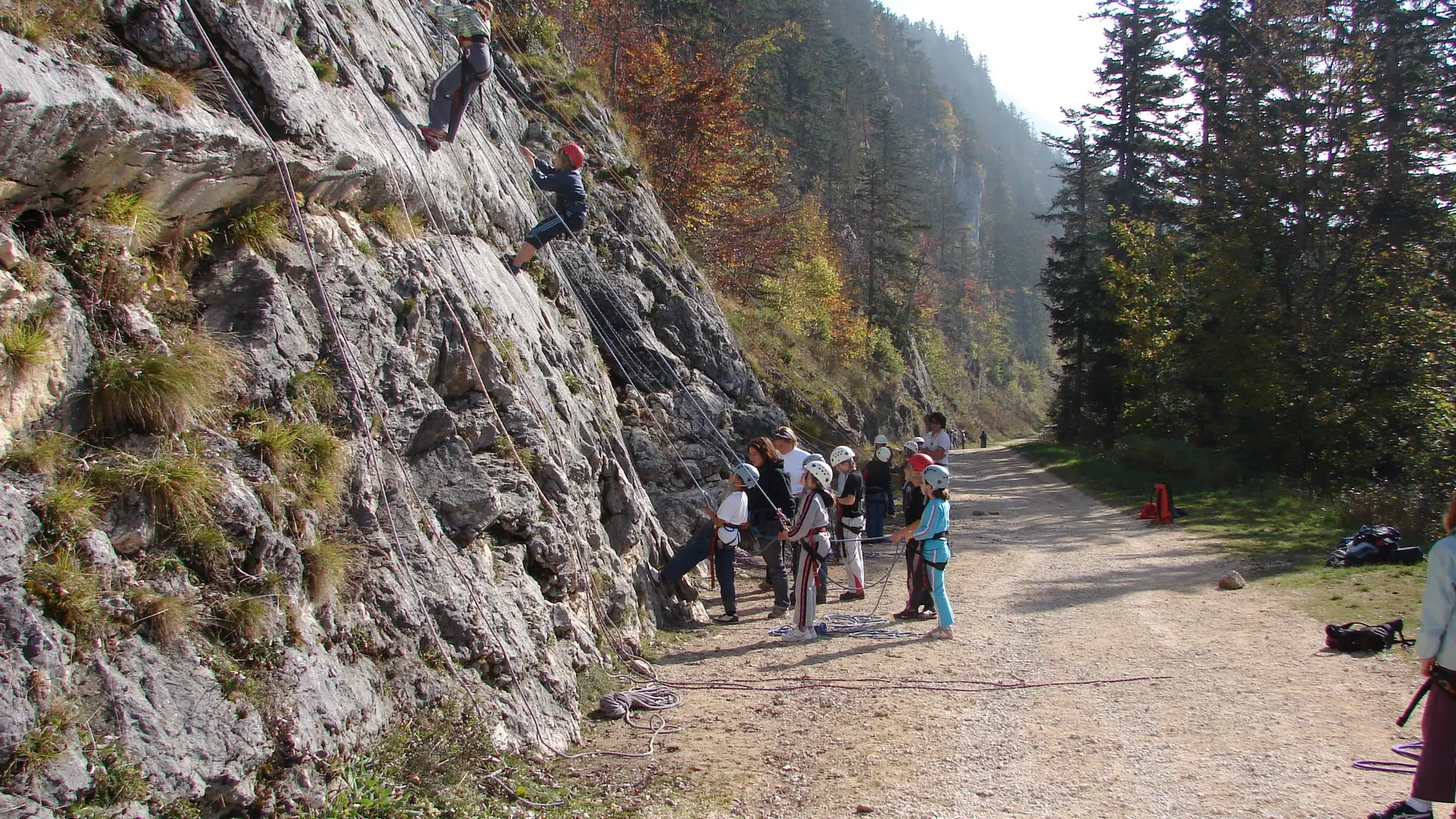 Escalade aux Allières