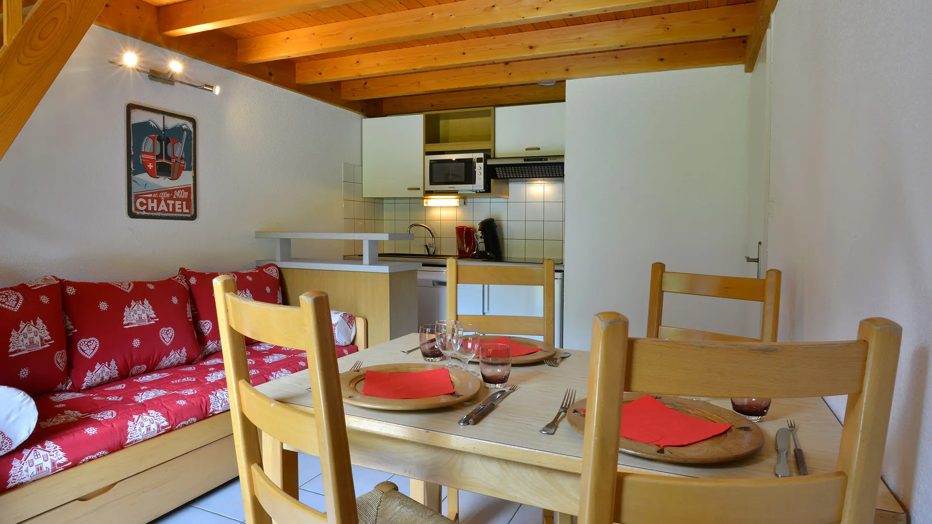 Sallin, salle à manger, cuisine