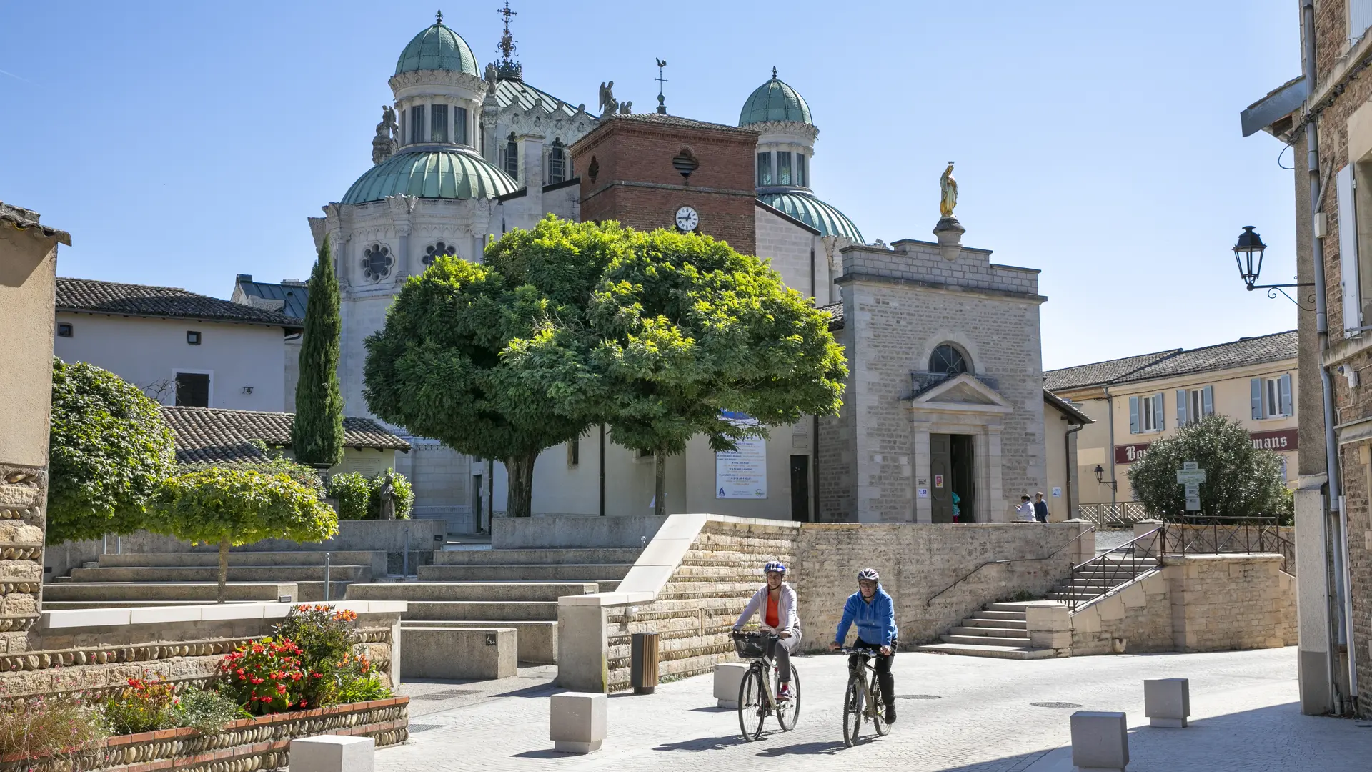 Vue sur la Basilique