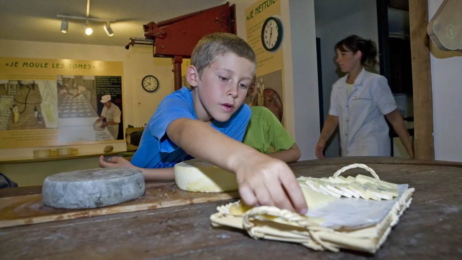 Atelier pédagogique Fromagerie du Val d'Aillon