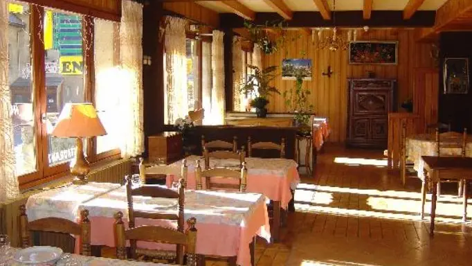 La salle de restaurant -  Le Sérac - La Grave