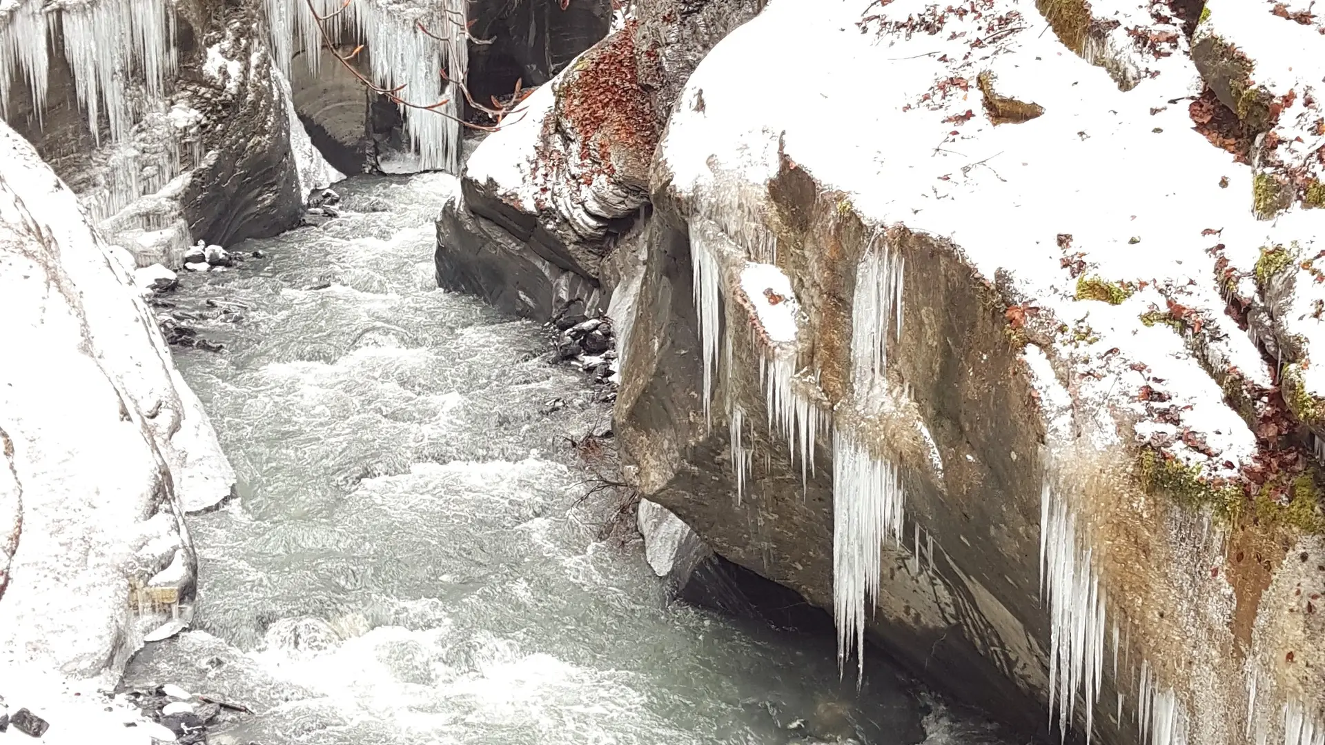 Canyon hivernal