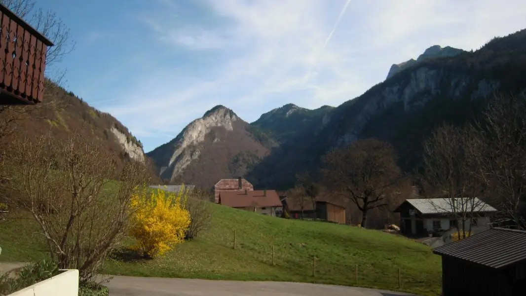 Vue depuis le Gîte
