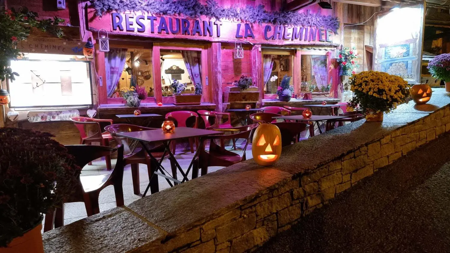 La terrasse de nuit