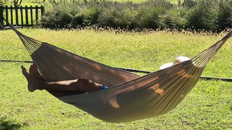 Une sieste dans le hamac à l'ombre des miccoucouliers bercé par une légère brise