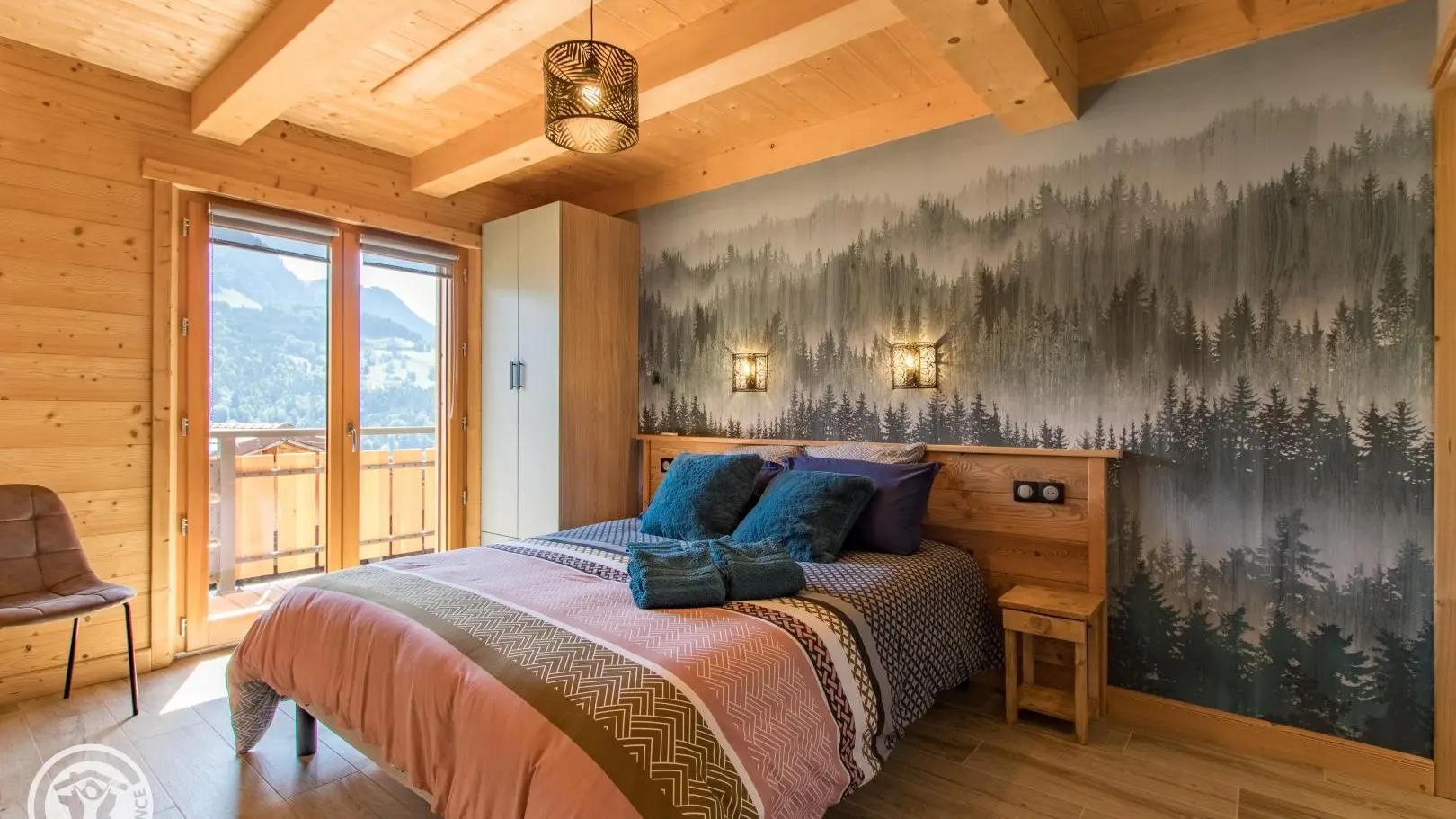 Chambre Sulens 1 lit 160x200