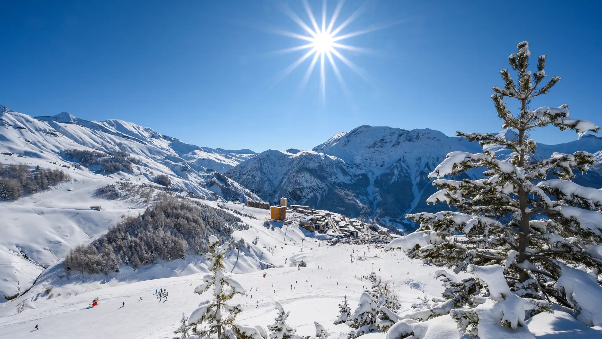 Domaine skiable d'Orcières Merlette 1850