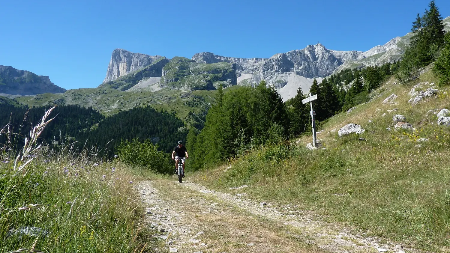 Circuit VTT L'Enclus, Dévoluy, Hautes-Alpes