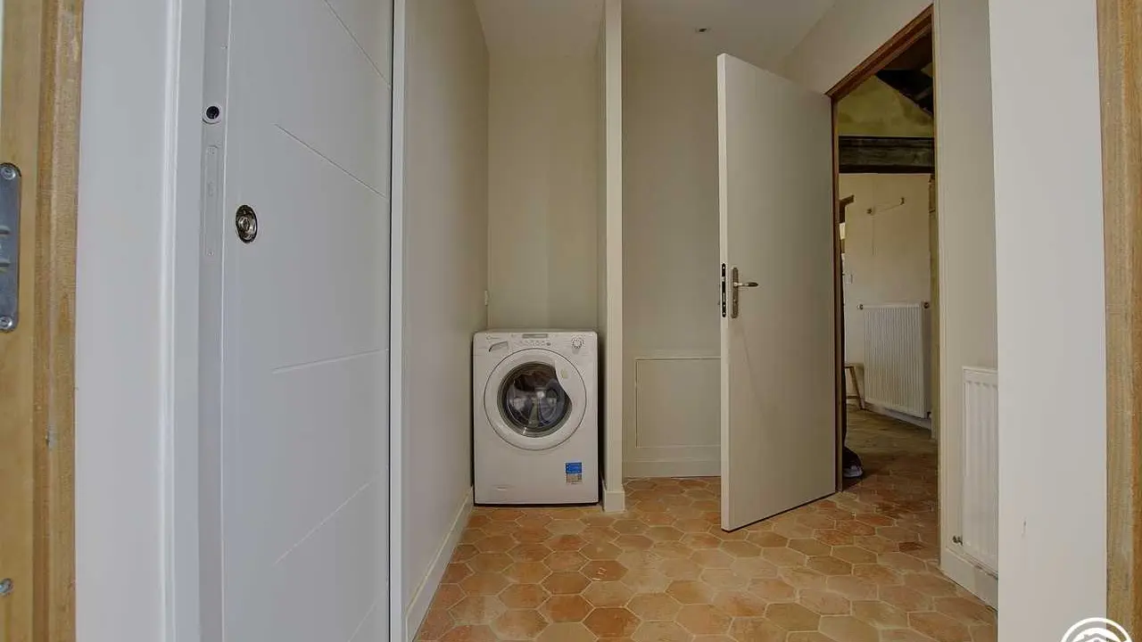 L'espace buanderie au rez de chaussée