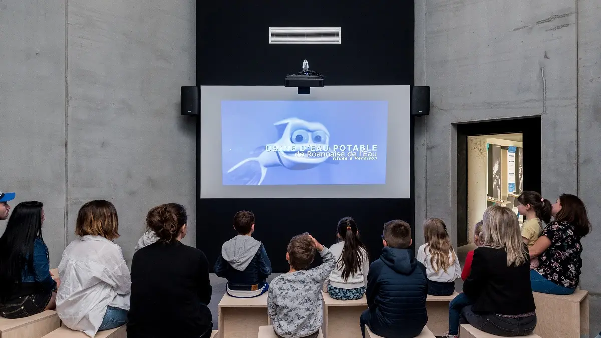 Espace vidéo maison de l'eau