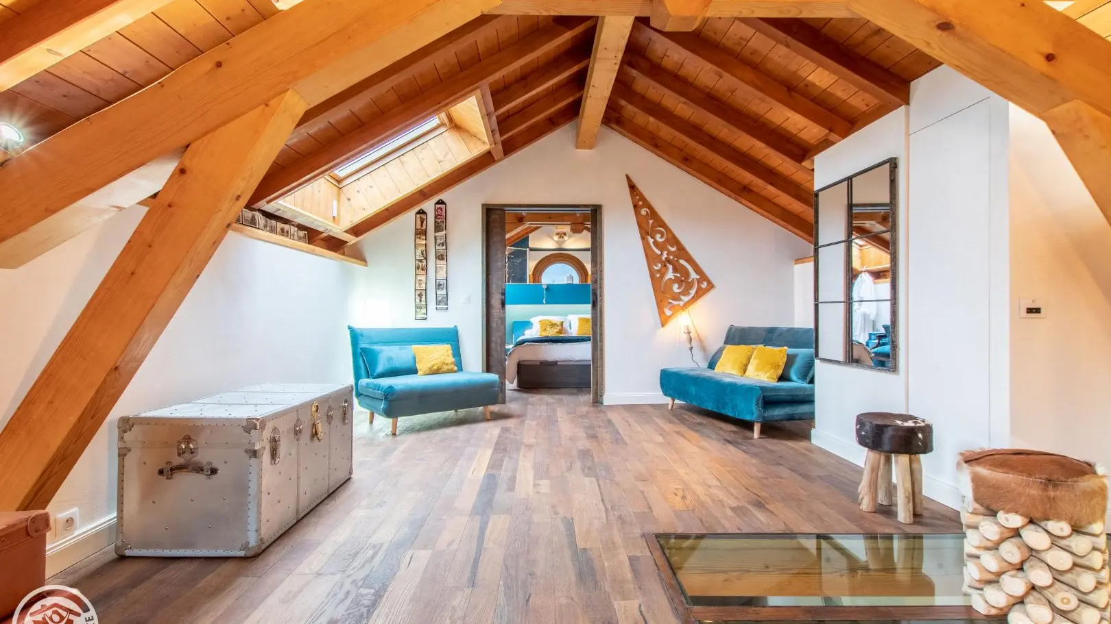 Espace jeux/lecture/couchages complémentaires...