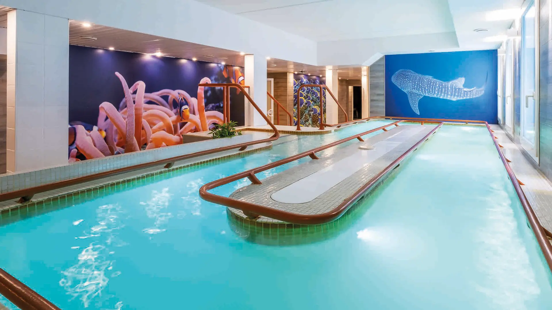 Espace bien-être et jet sous-marin