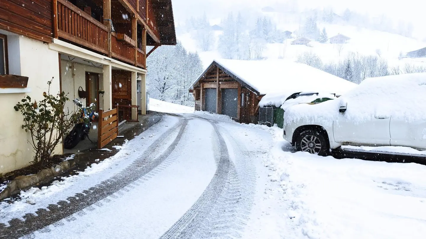 Une petite chute de neige