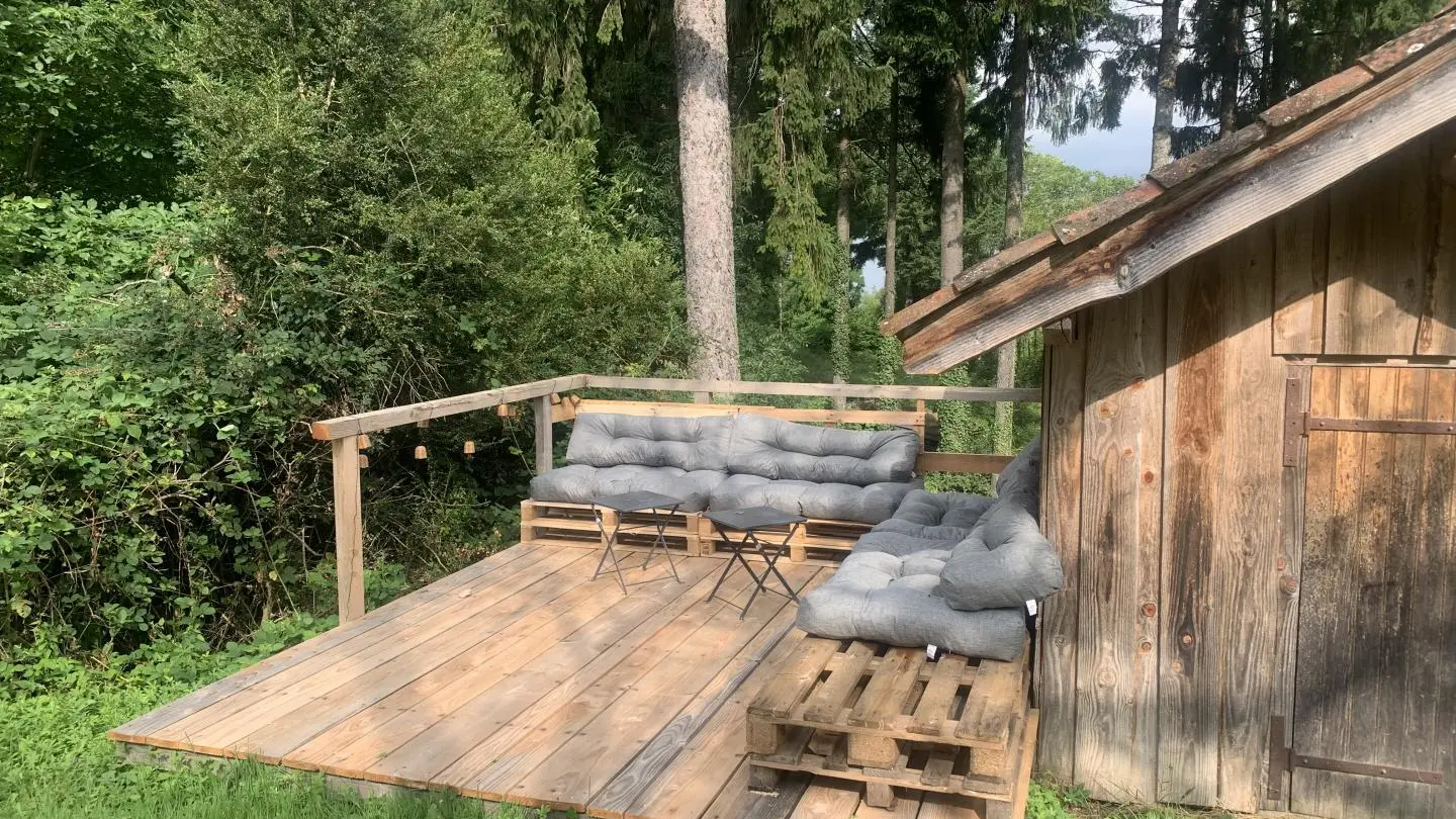 Terrasse pour un moment détente