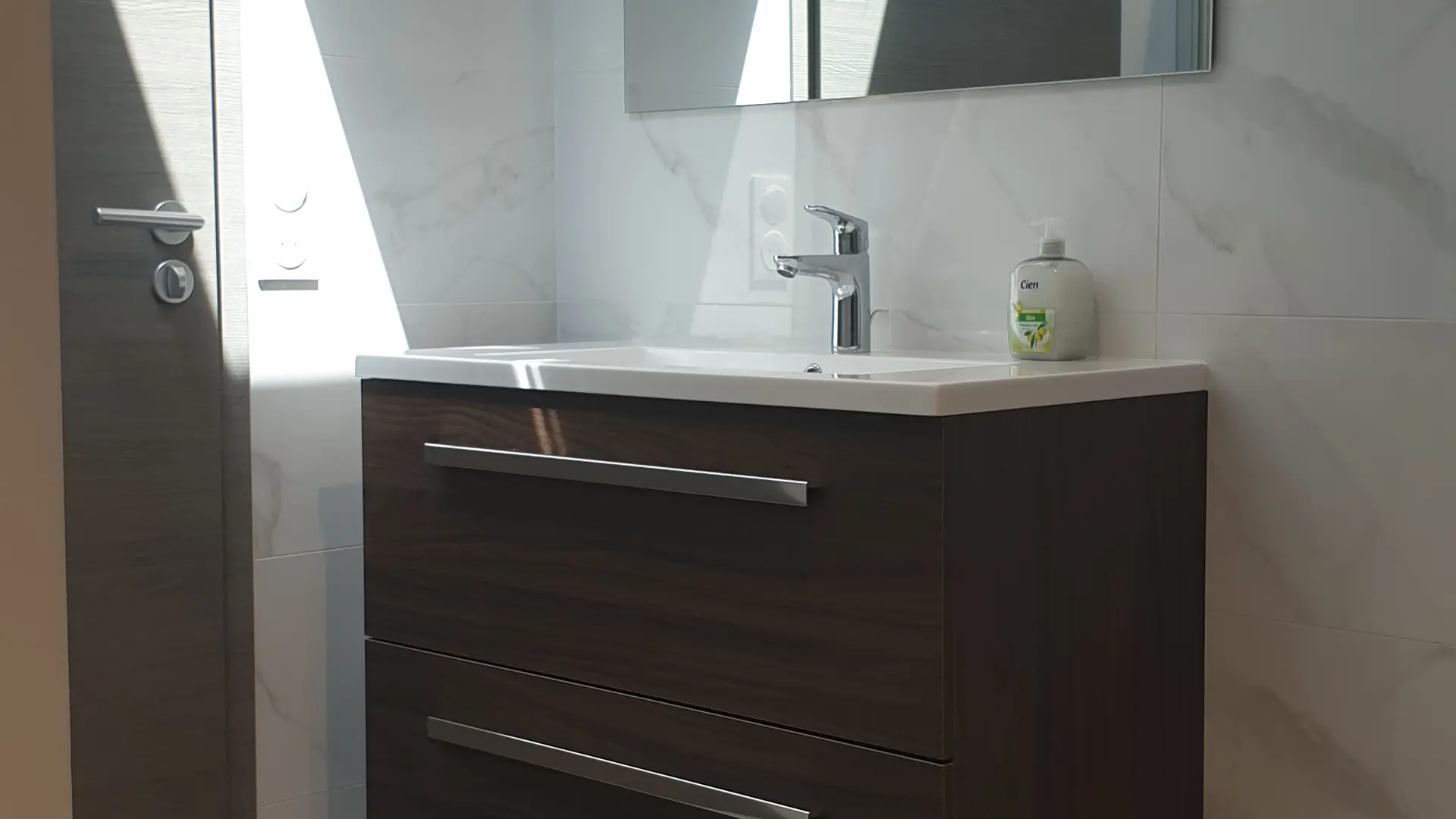 Salle de bain à l'étage