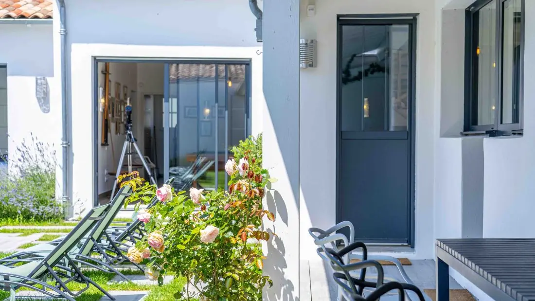 Table à manger d'extérieur