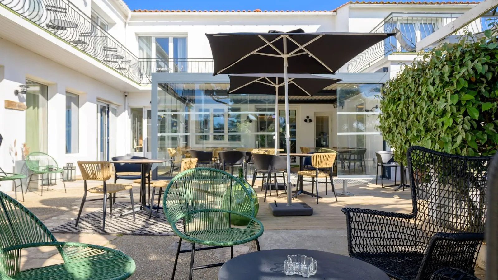 Terrasse du restaurant