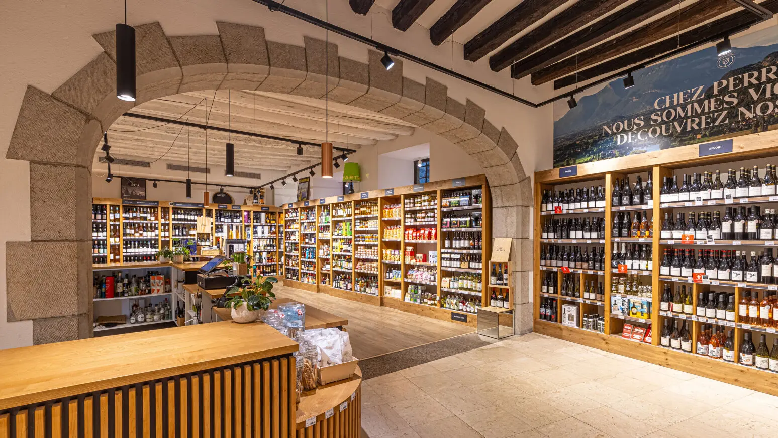 Intérieur du magasin