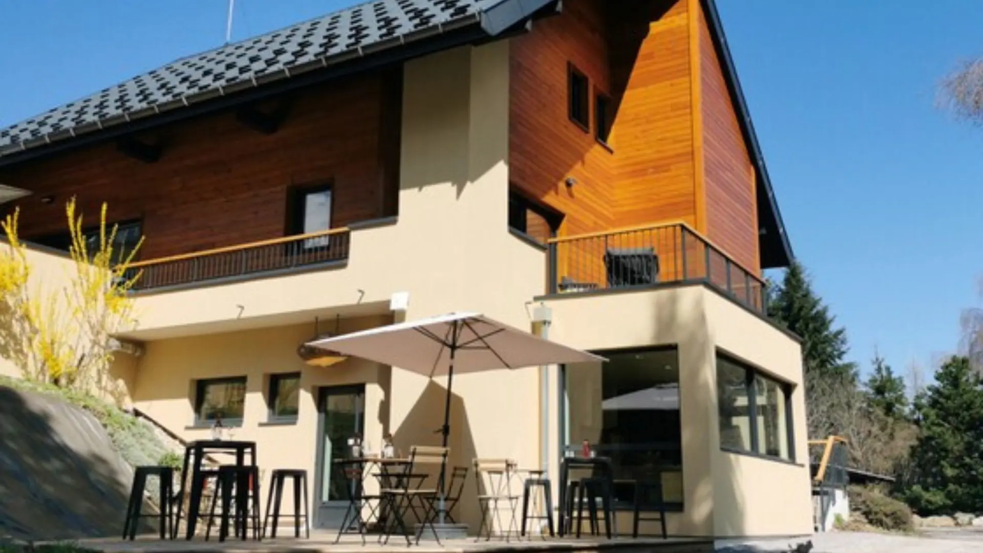 hostel exterior