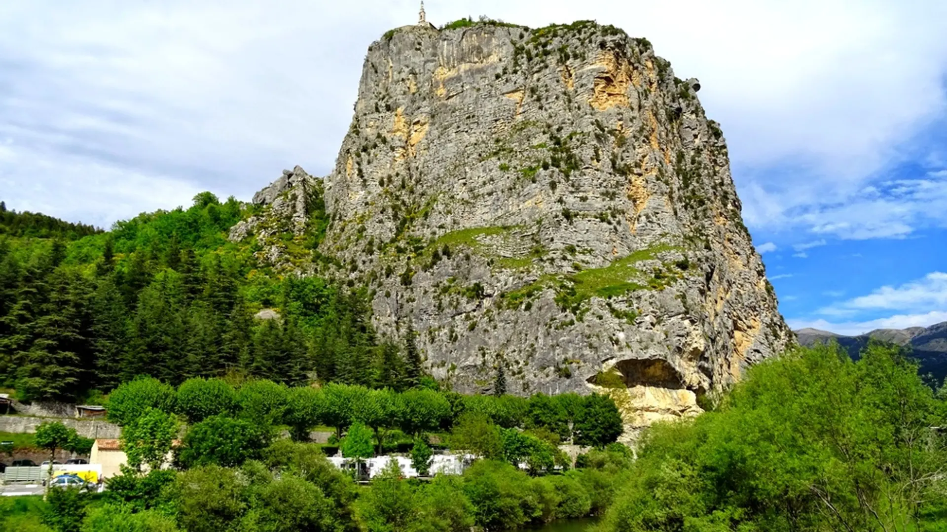 Le Roc depuis le Verdon