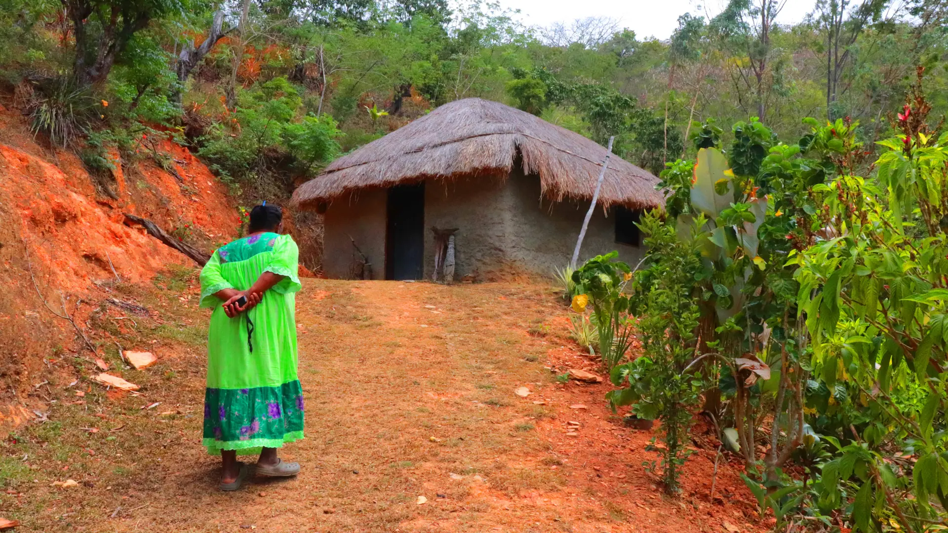 hébergement, accueil en tribu, chez cécile, hienghène