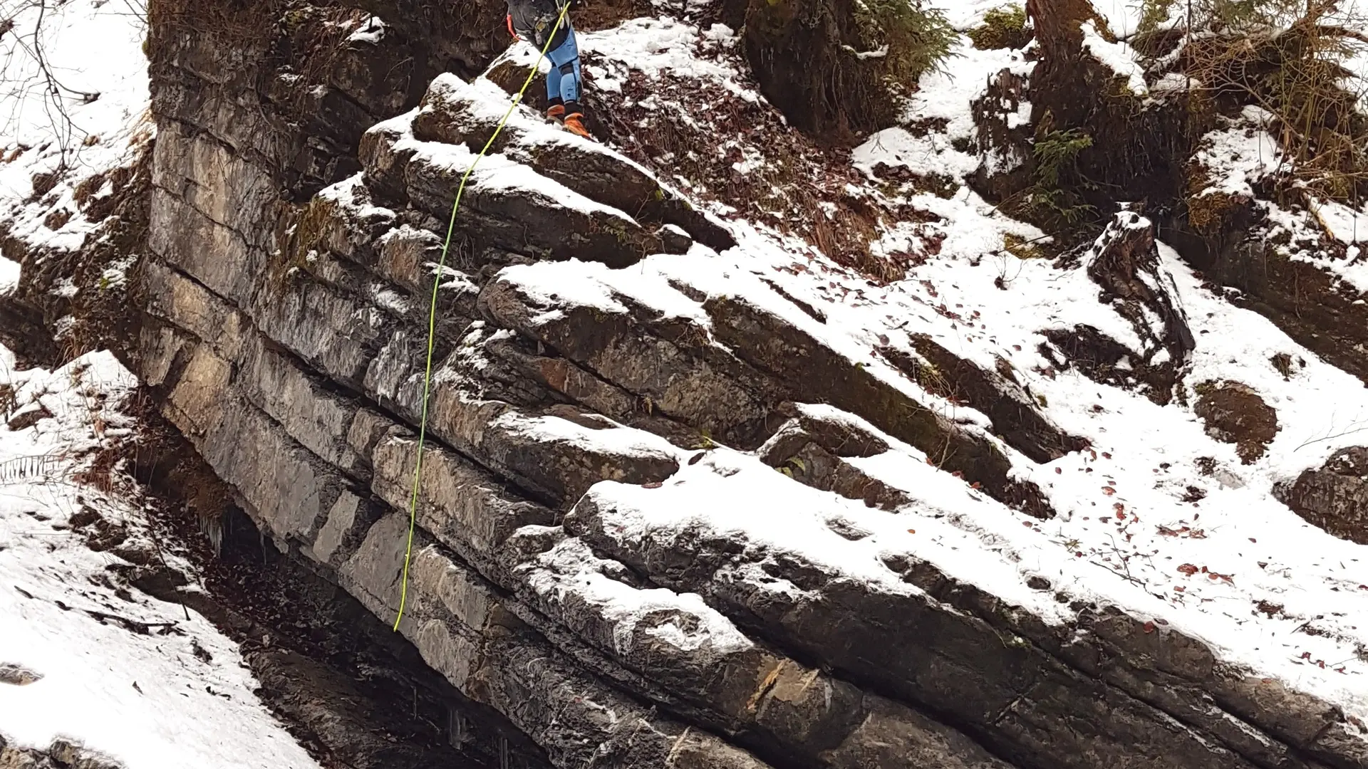 Canyon hivernal