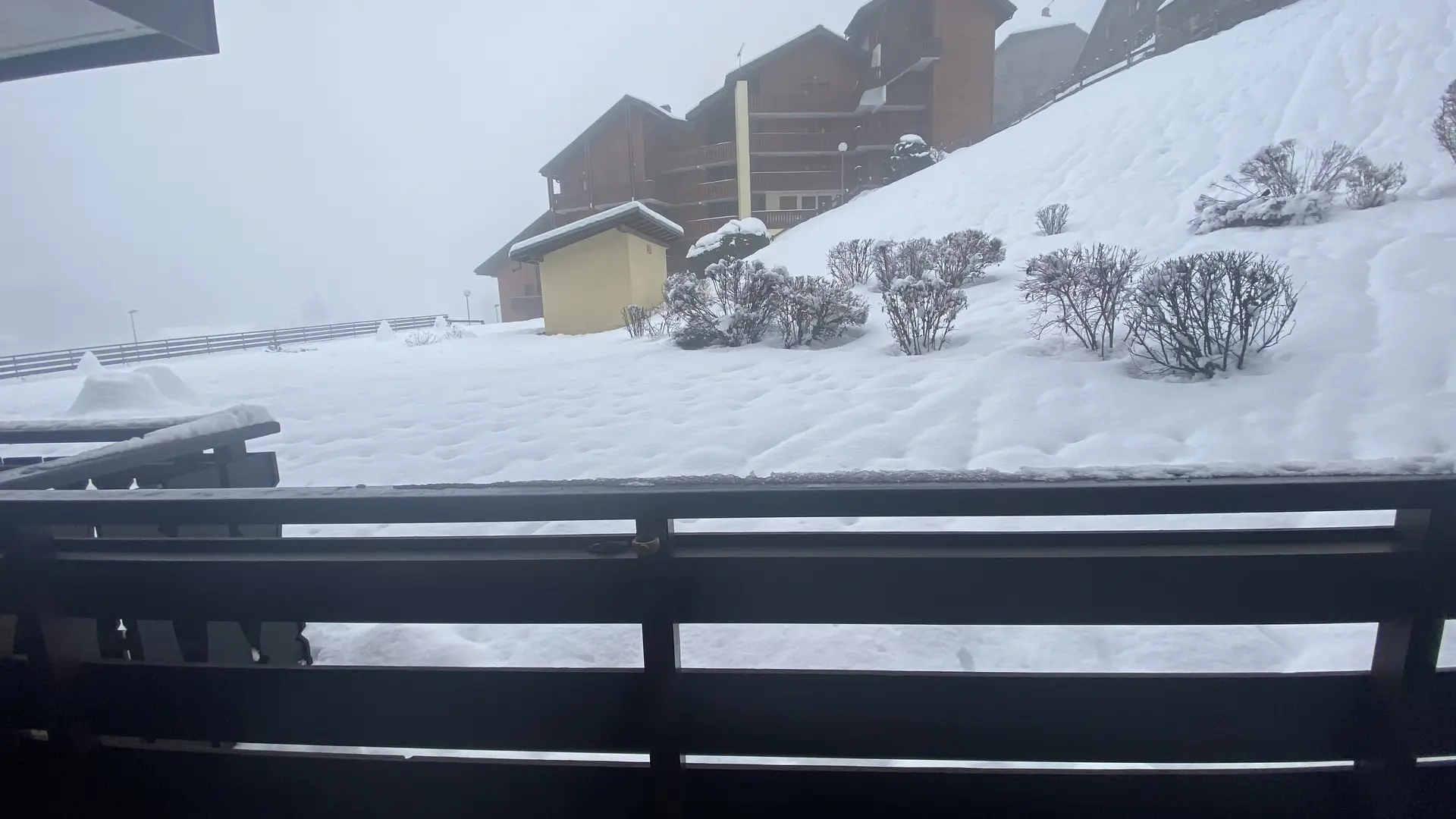 vue du balcon