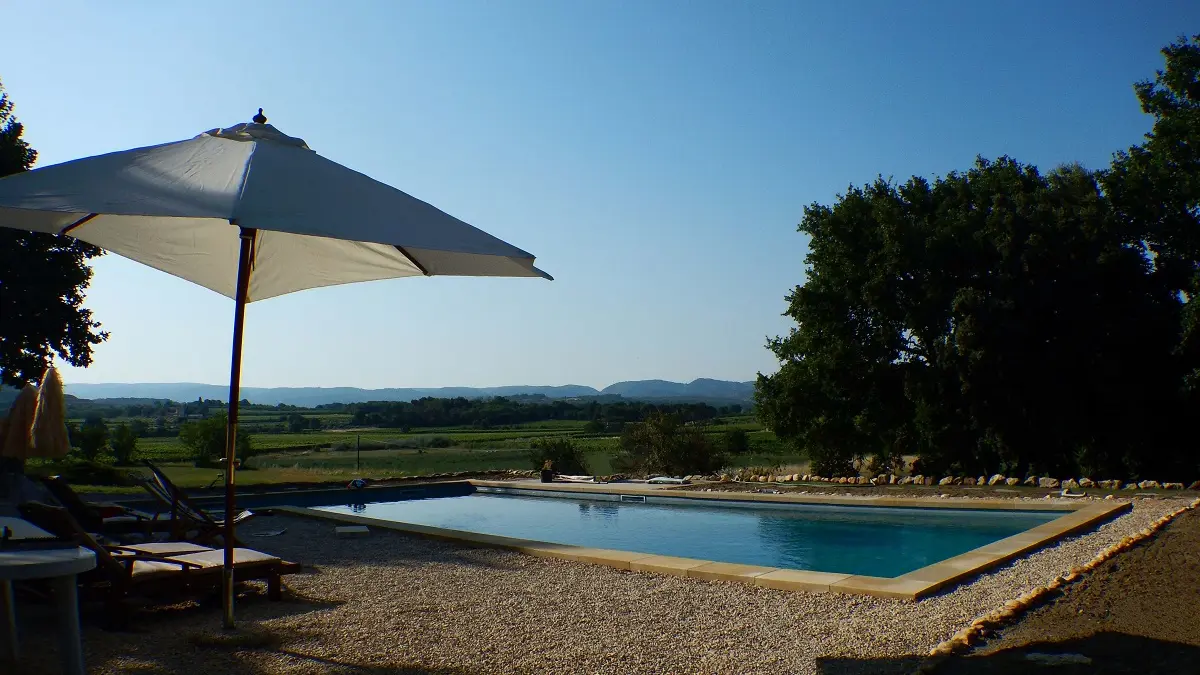 La piscine au petit matin