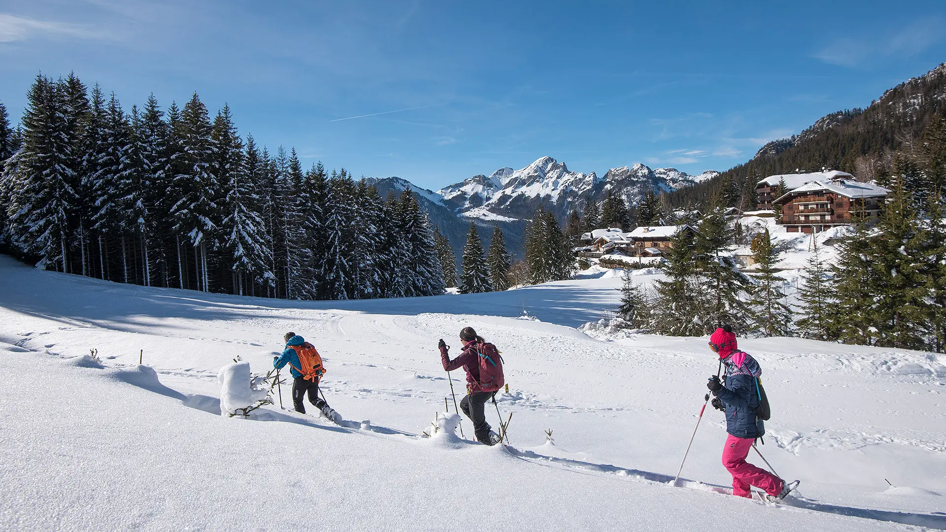Départ du Col du Corbier