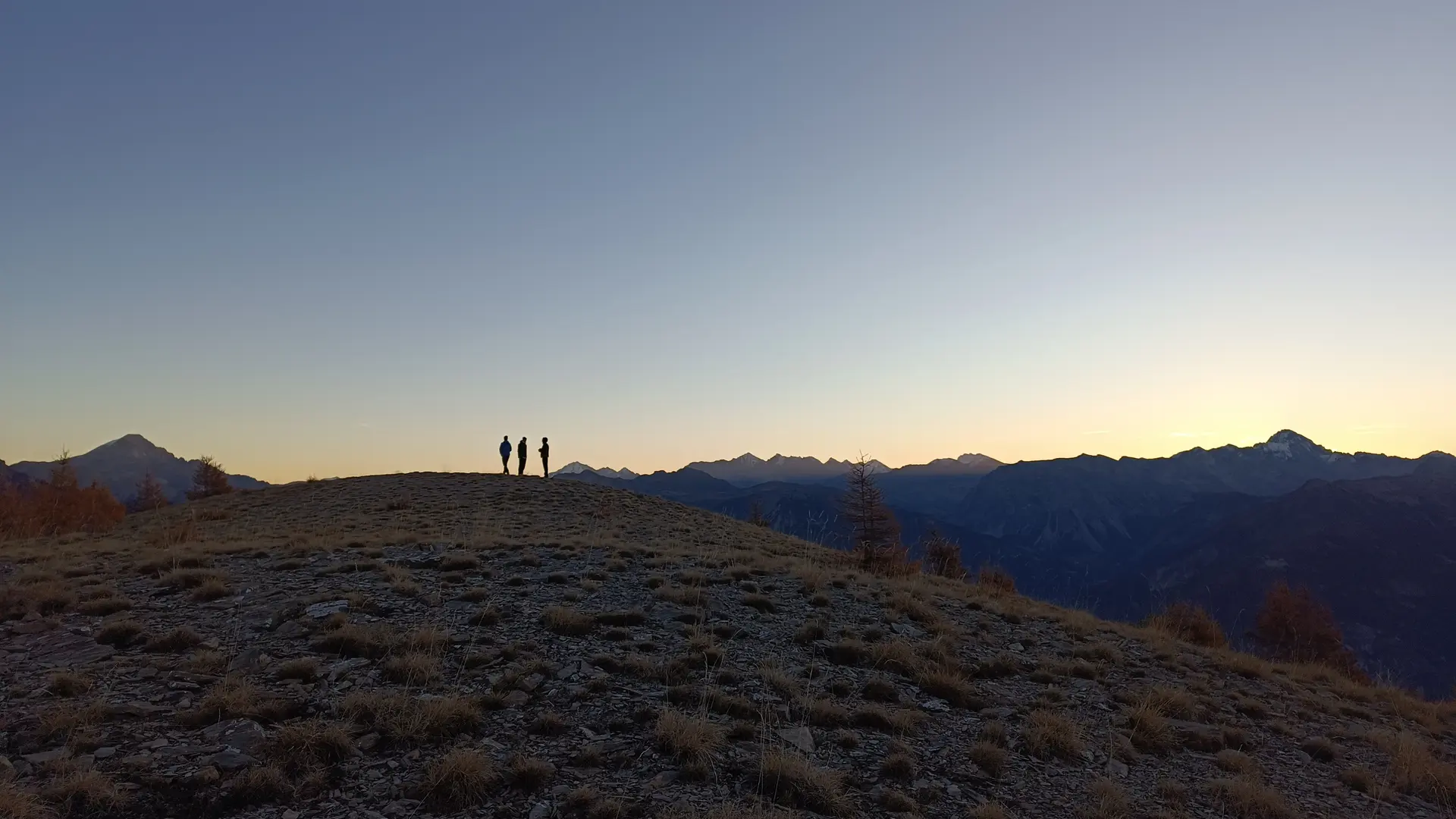Lever de soleil à Notre Dame des Neiges