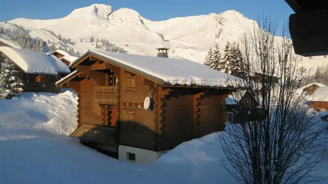 Chalet en hiver
