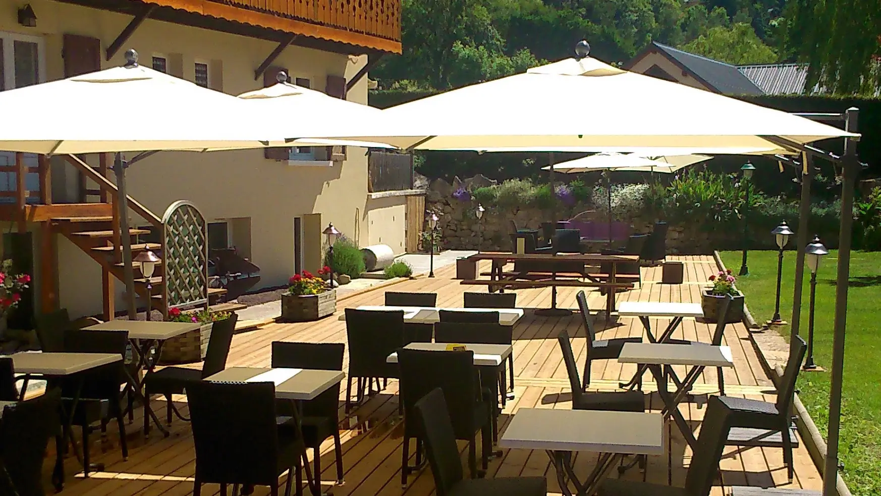 Terrasse la Roseraie