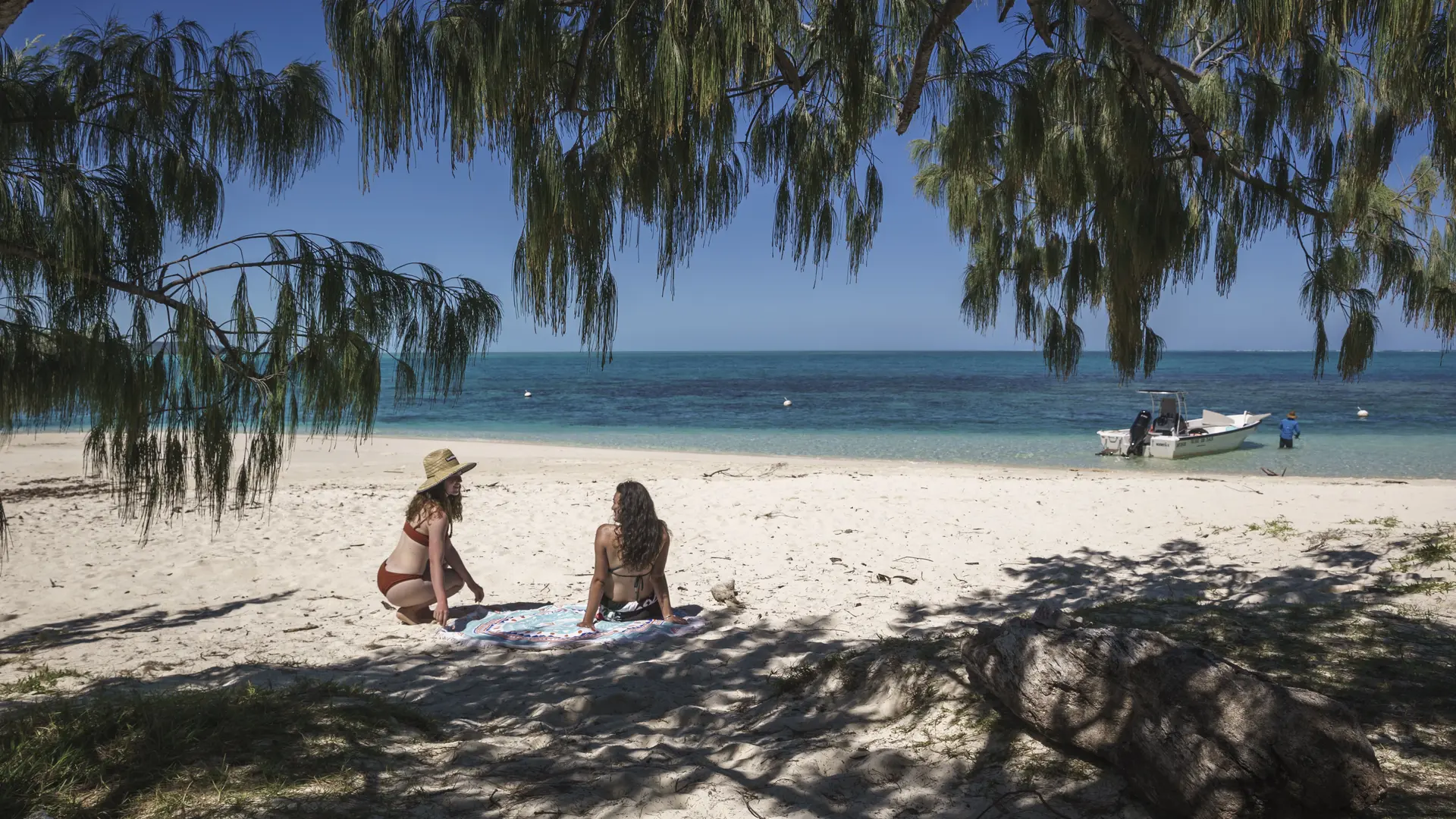 Pause sur la plage