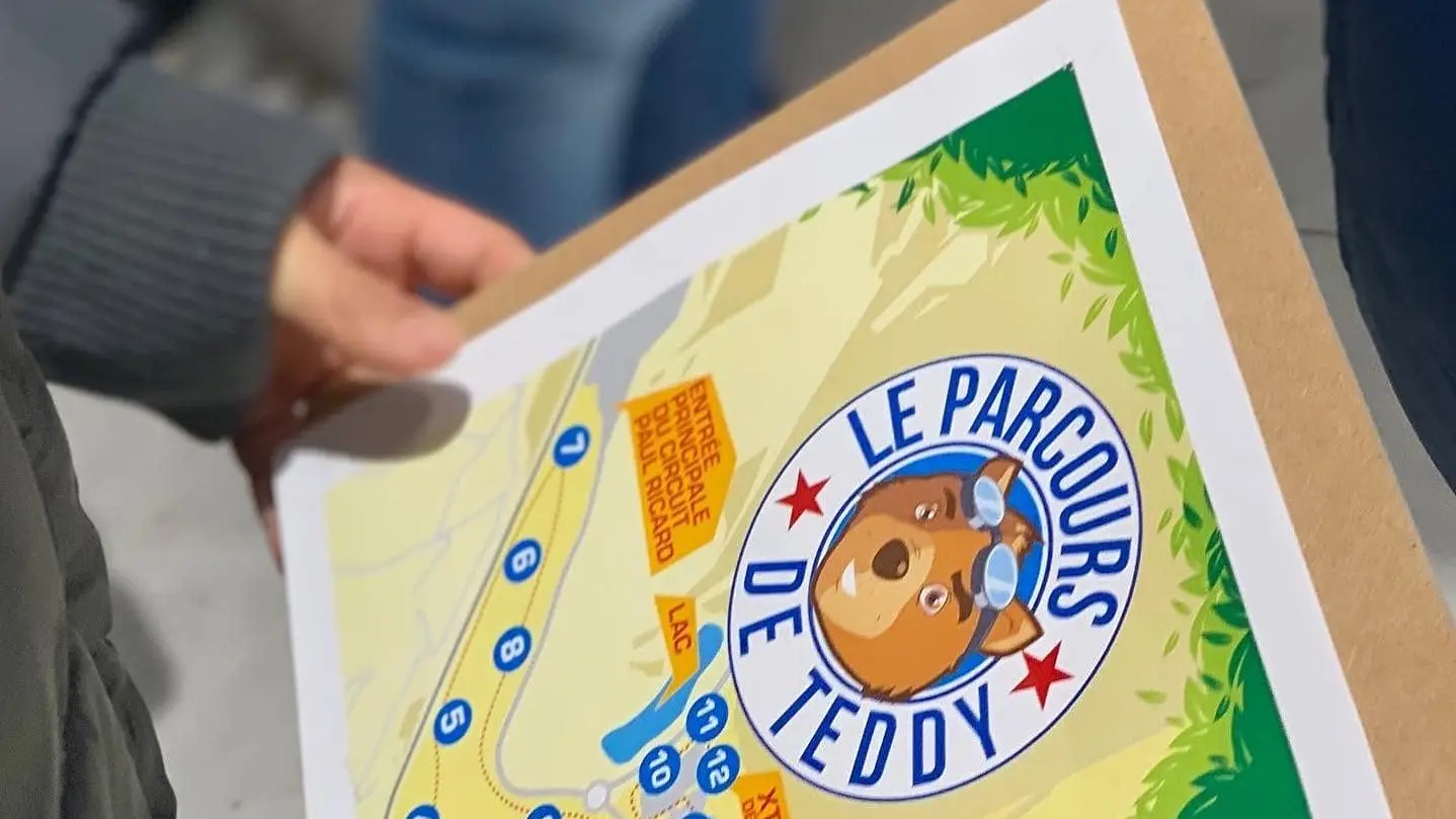 Parcours de Teddy