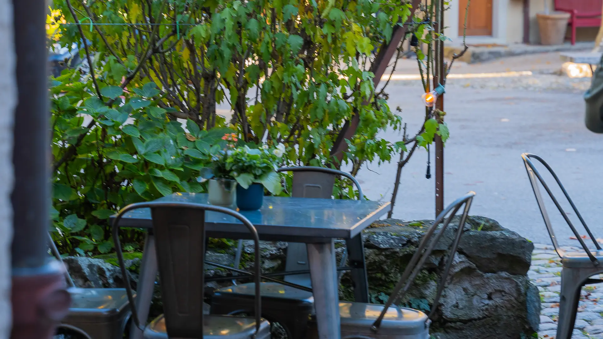Terrasse du restaurant