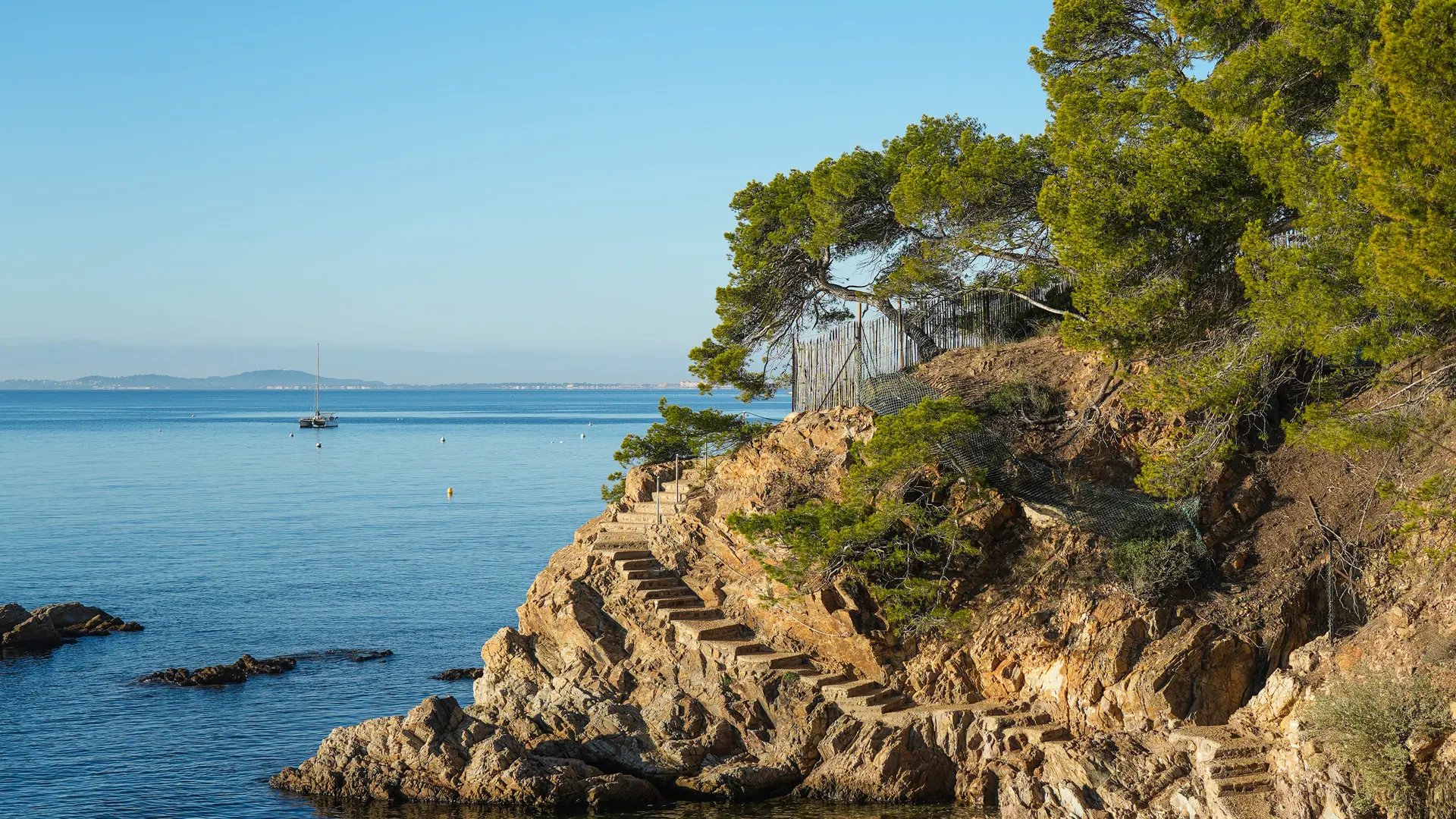 Sentier du littoral de l'Argentière au Fort de Brégançon