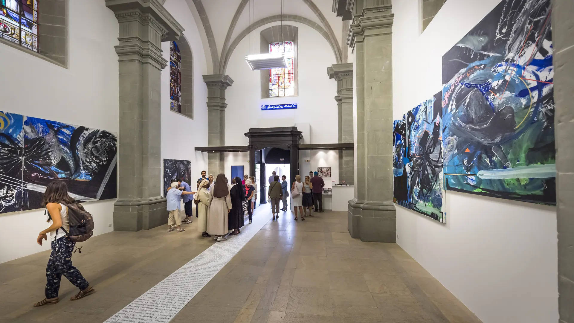 Exposition Valère Novarina à la Chapelle de la Visitation