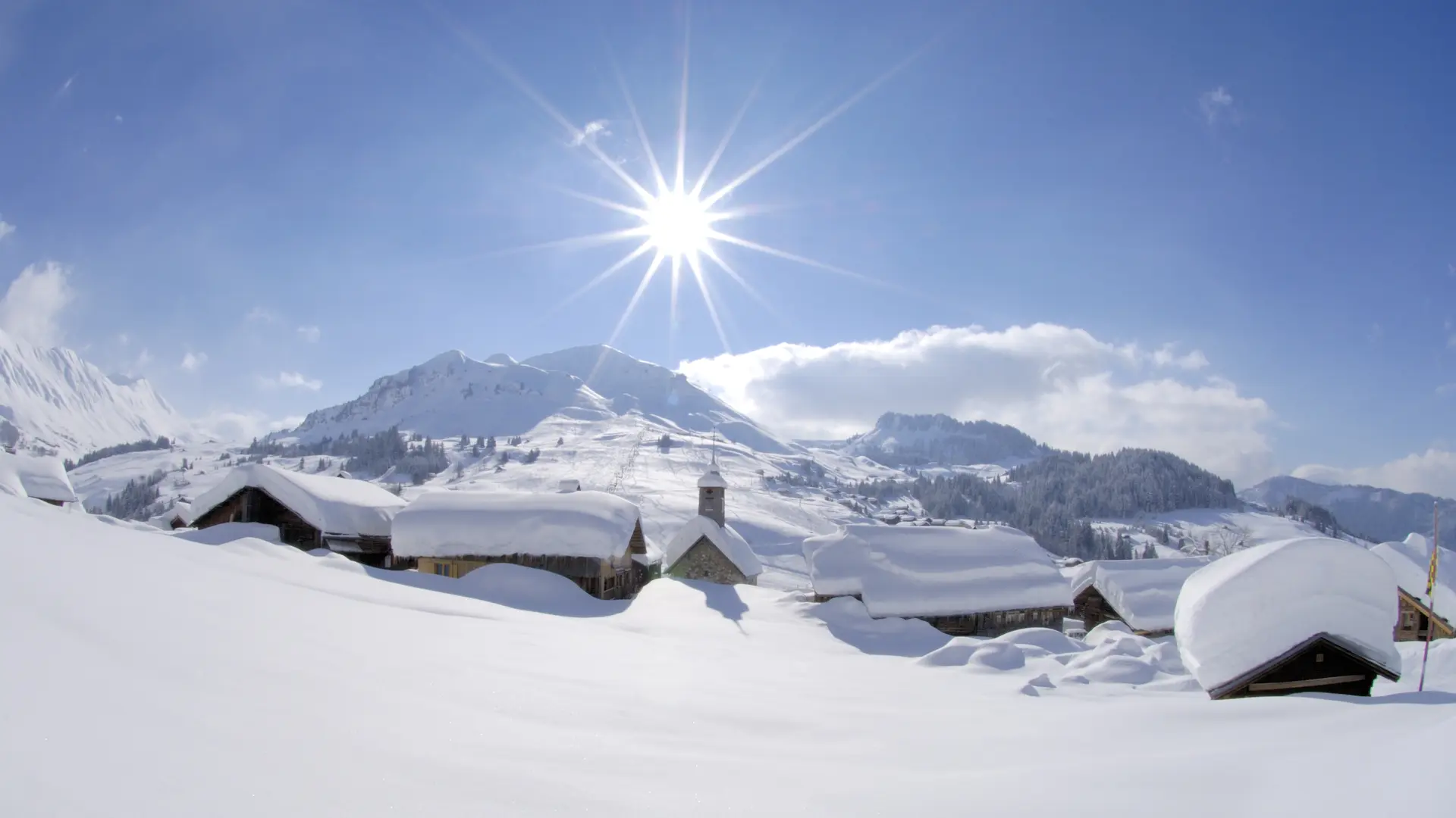 Le vieux village du Grand-Bornand Chinaillon
