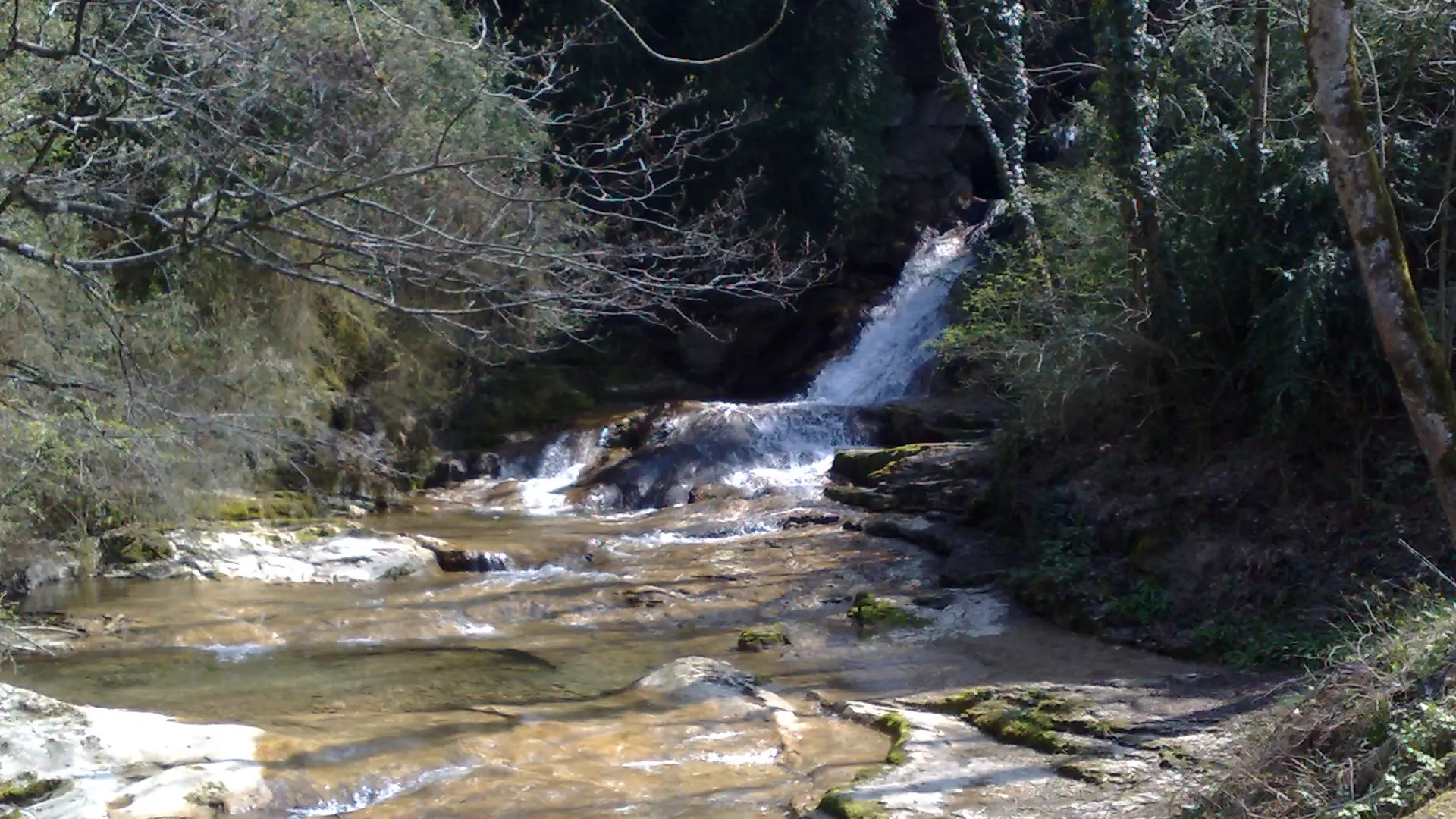 La 1ère cascade de Jacob au printemps.