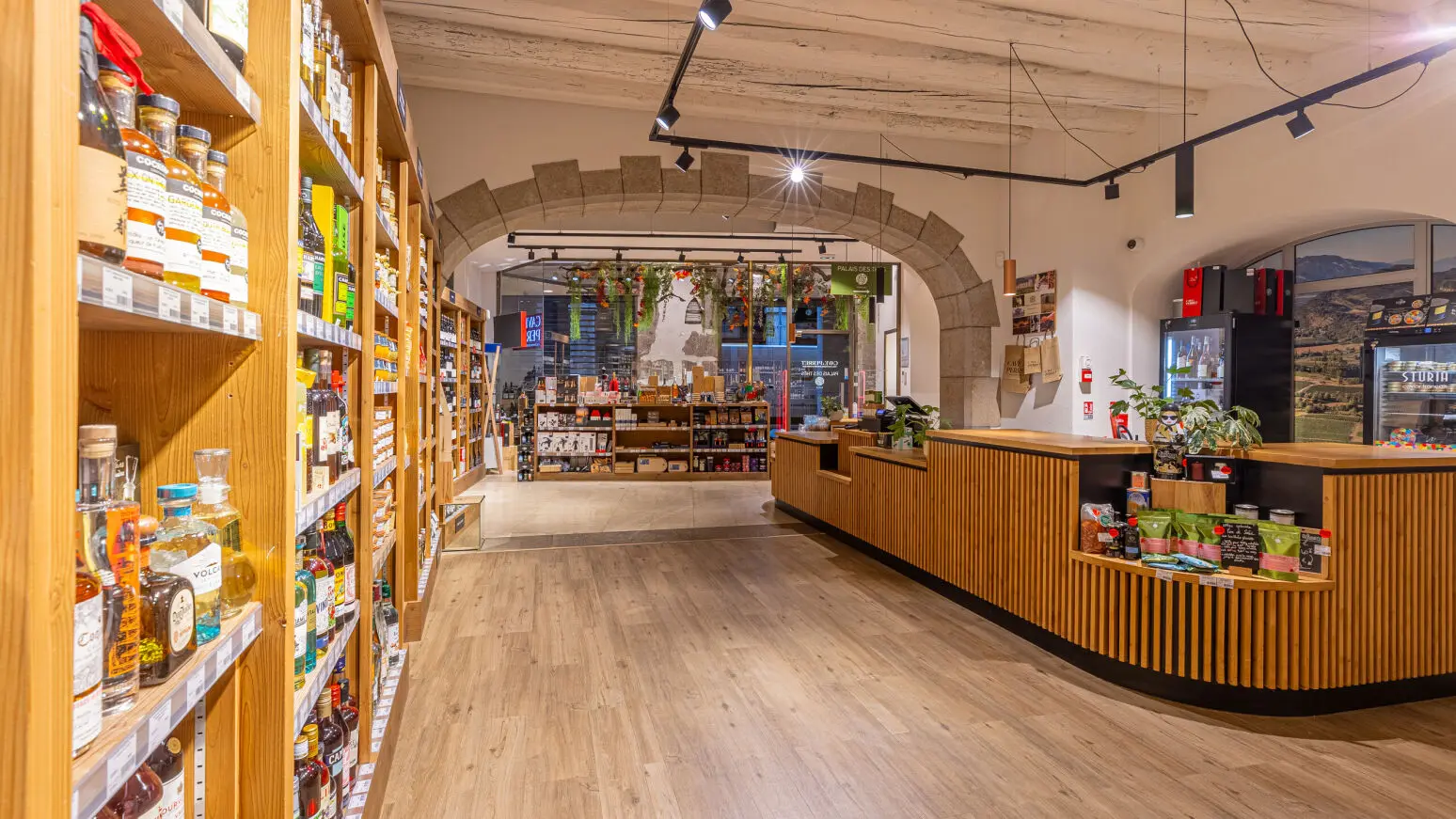 Intérieur du magasin