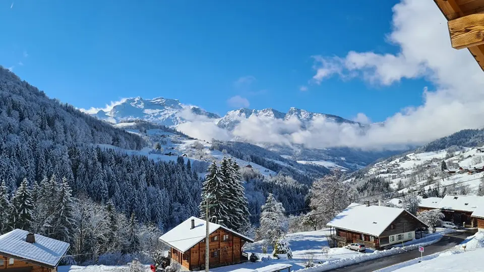 Vue depuis les chambres 3 et 4