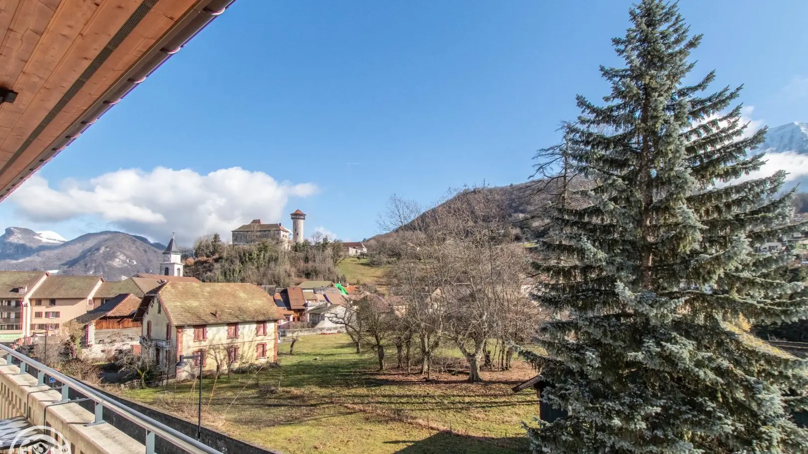 Vue depuis le balcon