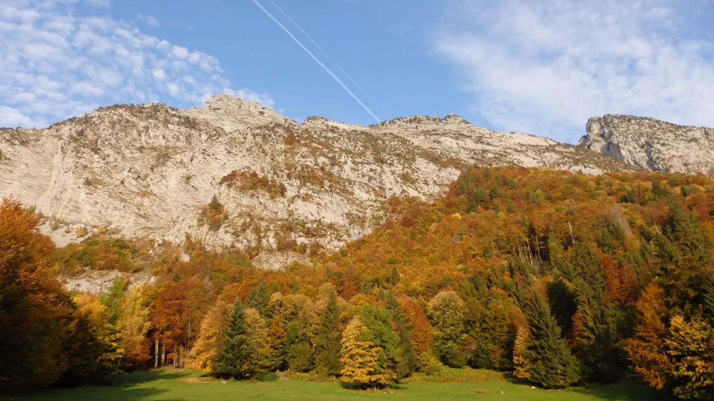 Balade automnale depuis le gite