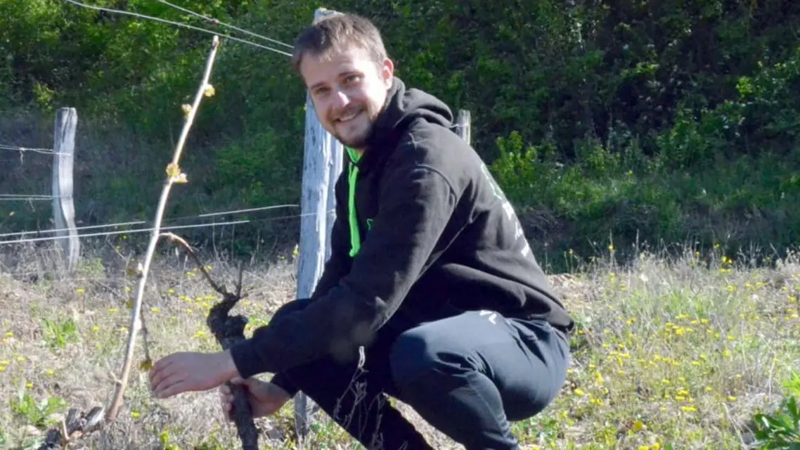 Yoann Lopez un viticulteur passionnée