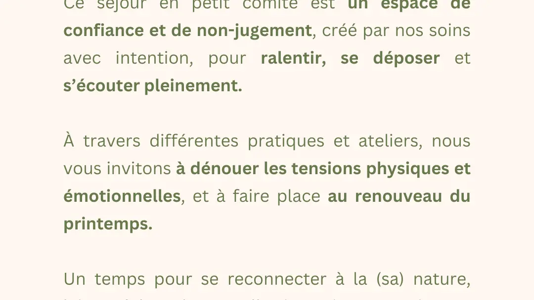 Un espace pour soi