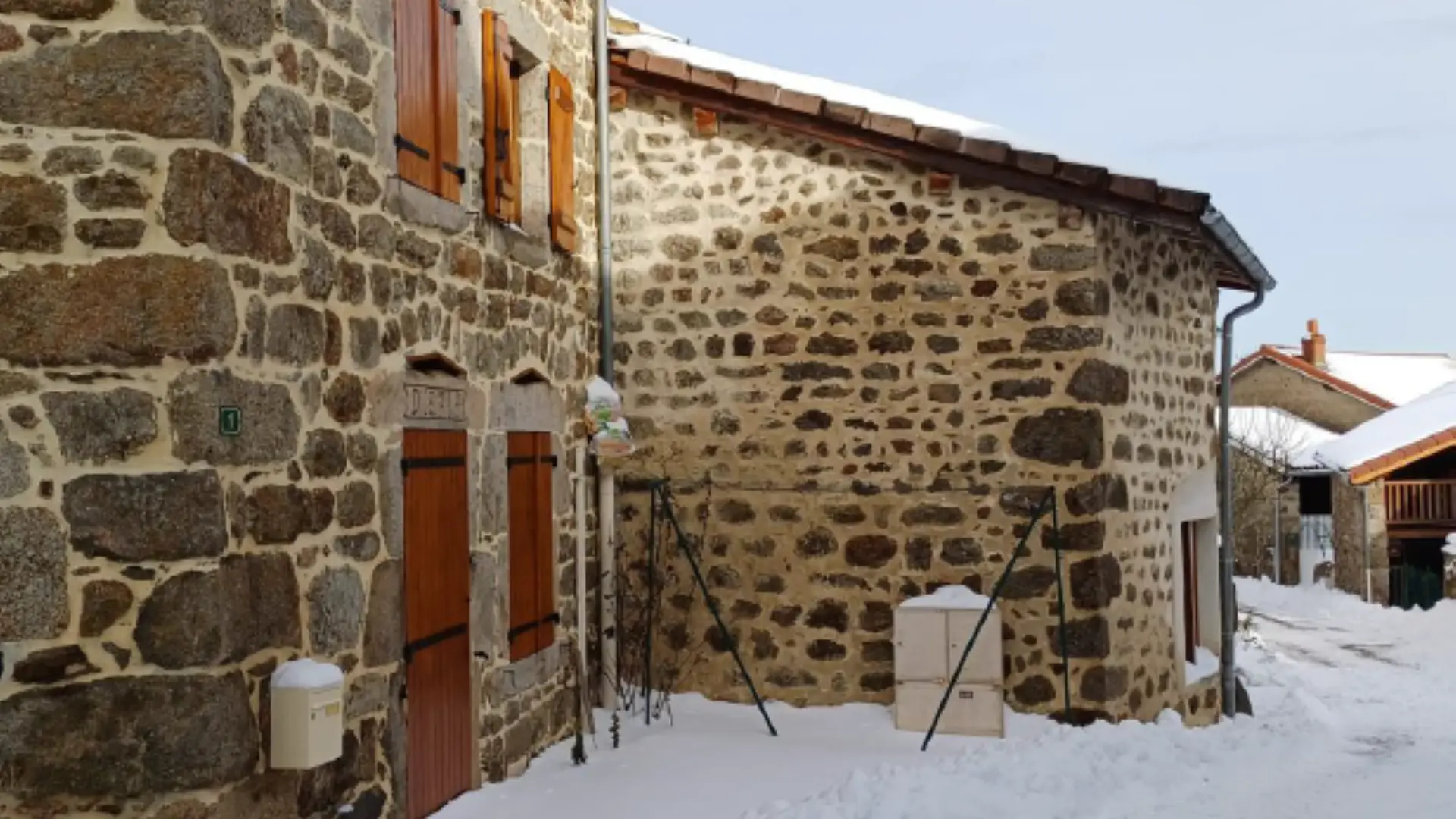 L'hiver aux gîtes La Cloclote